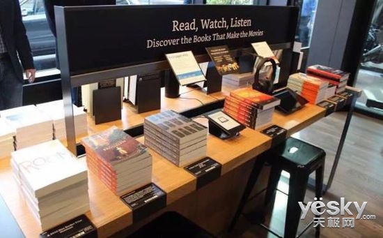 大数据驱动的阅读革命 亚马逊实体书店华盛顿盛大开业